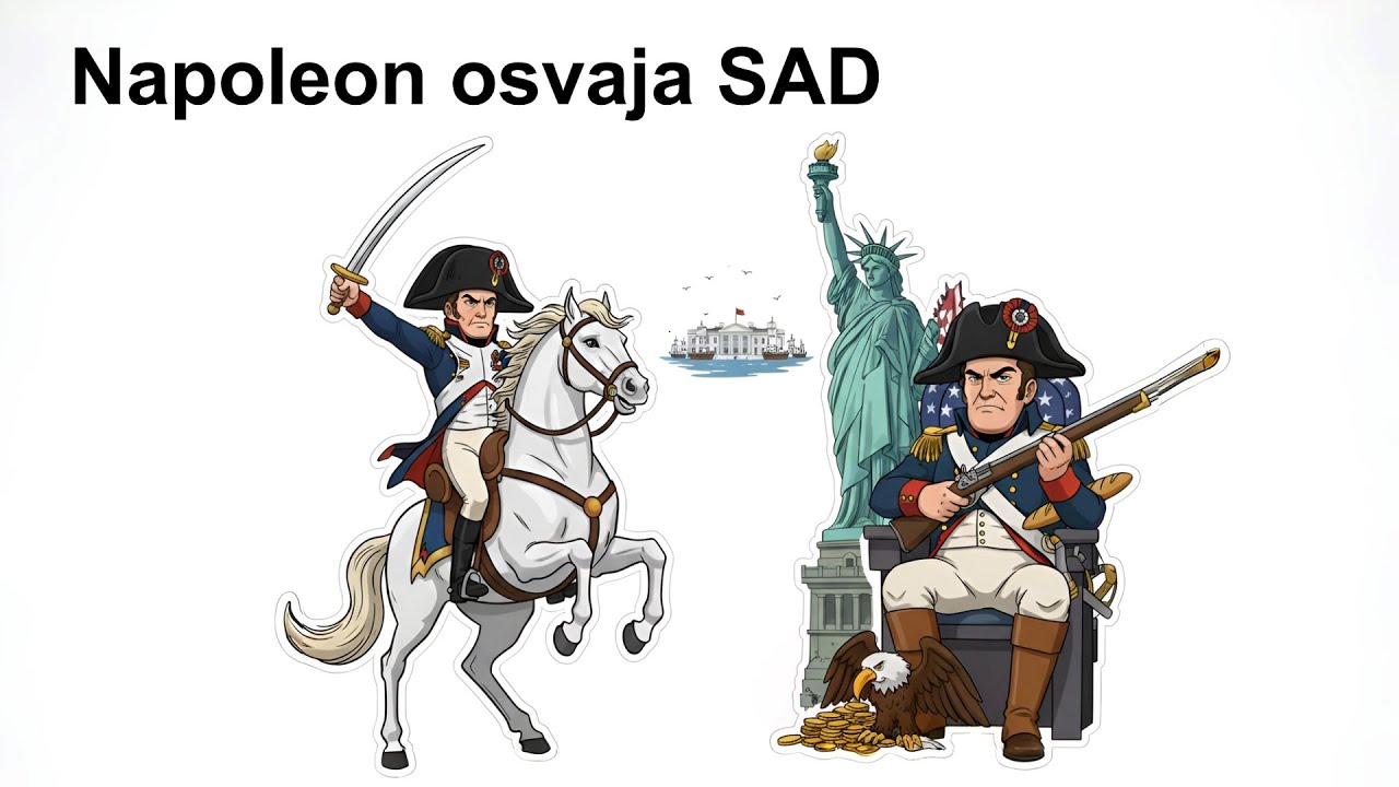 Što Bi Se Dogodilo Da Je NAPOLEON Napao SJEDINJENE AMERIČKE DRŽAVE?
