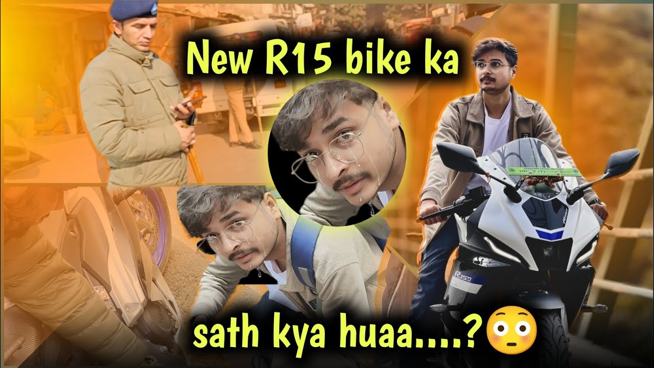 Pehli hi ride mein ye kya hua? ! Harish vlog life 😳