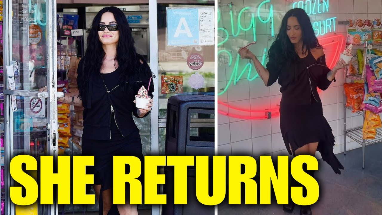 Demi Lovato Returns to Froyo Shop She Once Canceled | Celebrity News