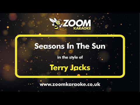 Terry Jacks - Seasons In The Sun - Karaoke Version From Zoom Karaoke