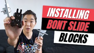 How to Install Bont Roller Skate Slide Blocks | Skate Tech Tutorial