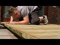 Building a deck in 3 minutes Building a deck in 3 minutes