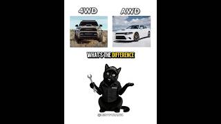 4WD VS AWD What's the difference? #engine #mechanic #carmechanic #cars #mechaniclife
