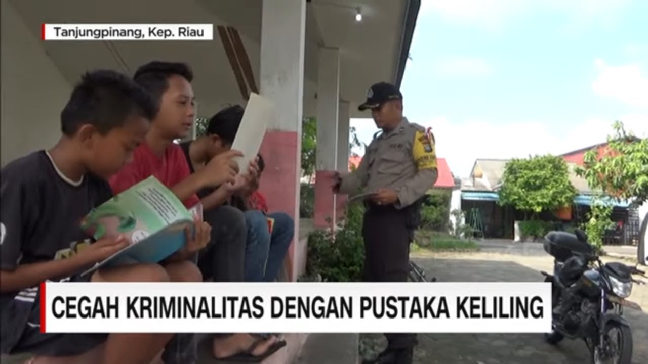 Pustaka Keliling Ala Polisi