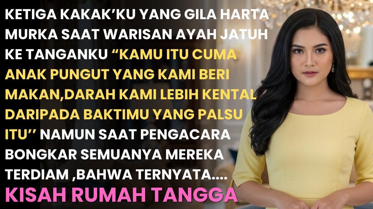 KAKAK'KU MURKA DAN MEMAKIKU SAAT WARISAN JATUH KE TANGANKU ,, NAMUN MEREKA TAK BERKUTIK SAAT ...