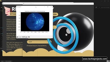 Retinal Disease Detection using Machine Learning | Image Processing Projects