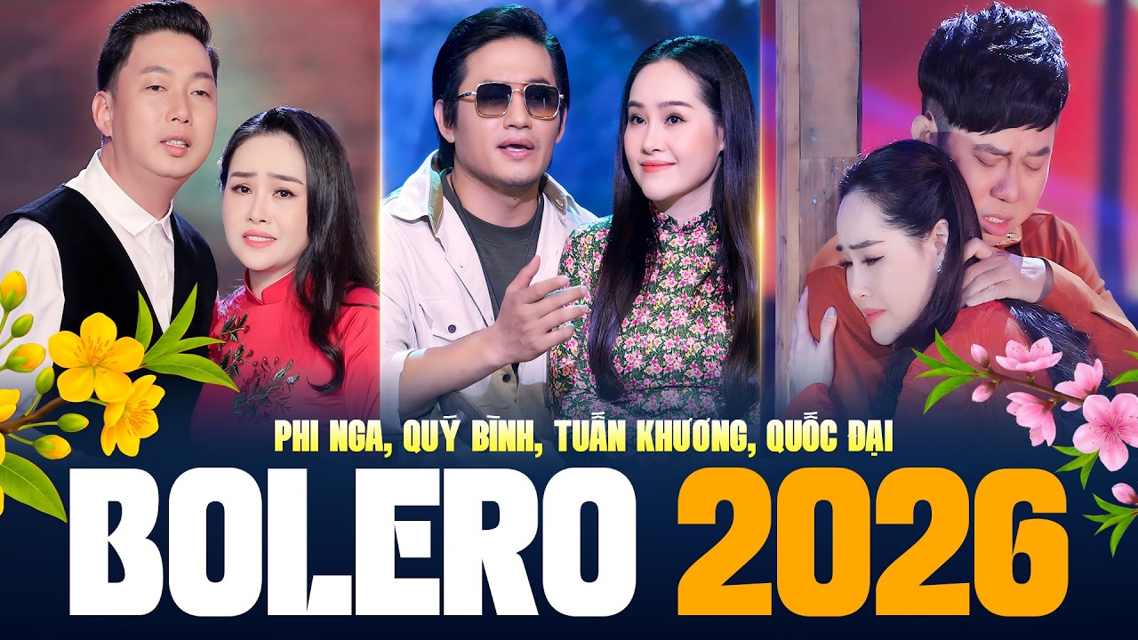LK Song Ca Bolero Chào Xuân 2026 - Tuyệt Phẩm Nhạc Vàng Bolero Hay Tê Tái