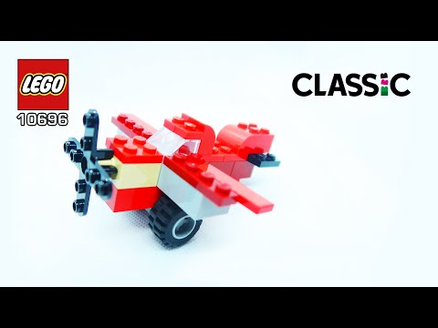 lego red plane instructions