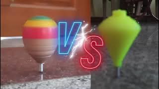 old vs new. tops fight. plastic vs wooden. bambaram fight
