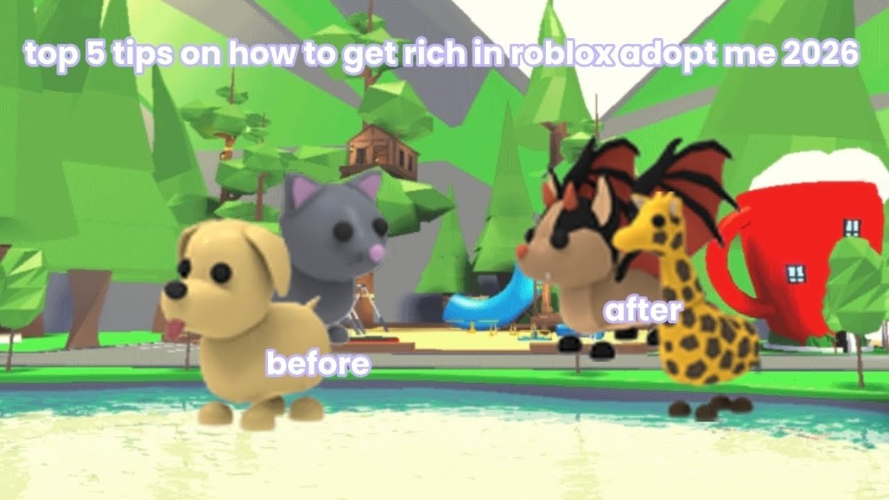 TOP 5 TIPS ON HOW TO GET RICH IN ROBLOX ADOPTME 2026! 