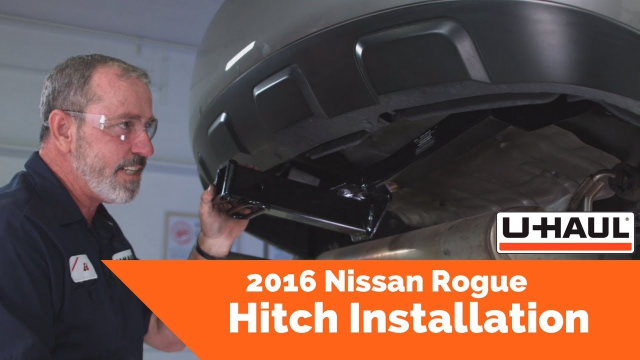 2016 Nissan Rogue Trailer Hitch Installation YouTube