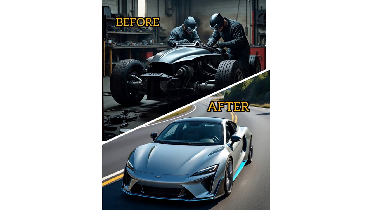 Tha Car Doctor's Garage Restoring the Batmobile from the River to Its Original Condition
