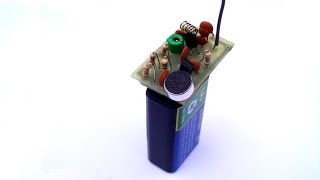 How to build a 2 transistor FM transmitter.Long and short range.