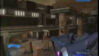 Halo 2 Tombstone Team Snipers Gameplay Multiplayer ORIGINAL XBOX Classic Xbox Live Footage