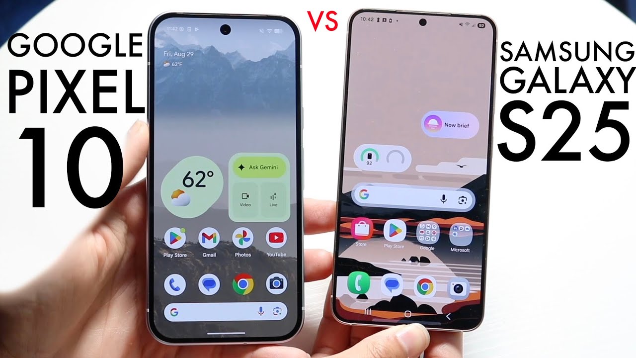 Google Pixel 10 vs Samsung Galaxy S25: Ultimate Showdown