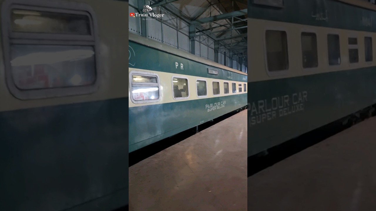 Parlour Car Attach With 116dn Musa Pak RailCar Ready for Departure