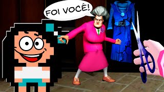 CORTEI O VESTIDO DA PROFESSORA (Scary Teacher)