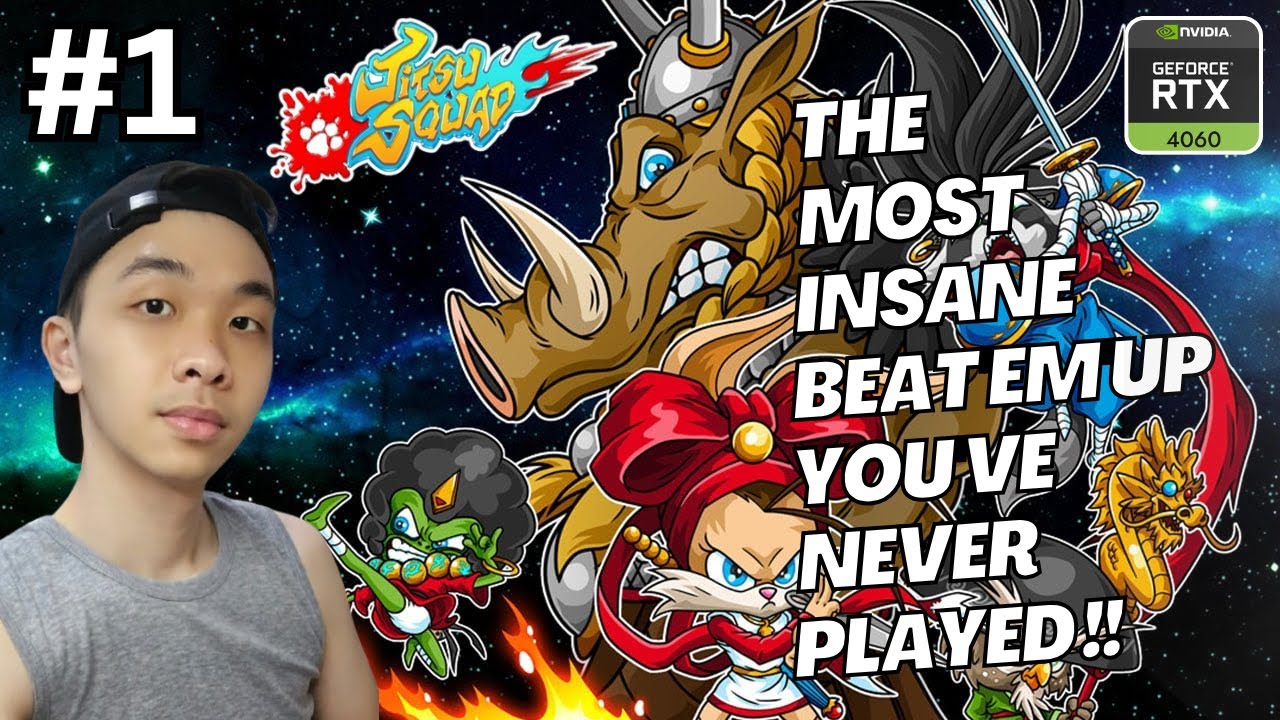 The Most Insane BeatÉmÚp You've Never Played !! - Jitsu Squad - Part 1 [PC Gameplay]