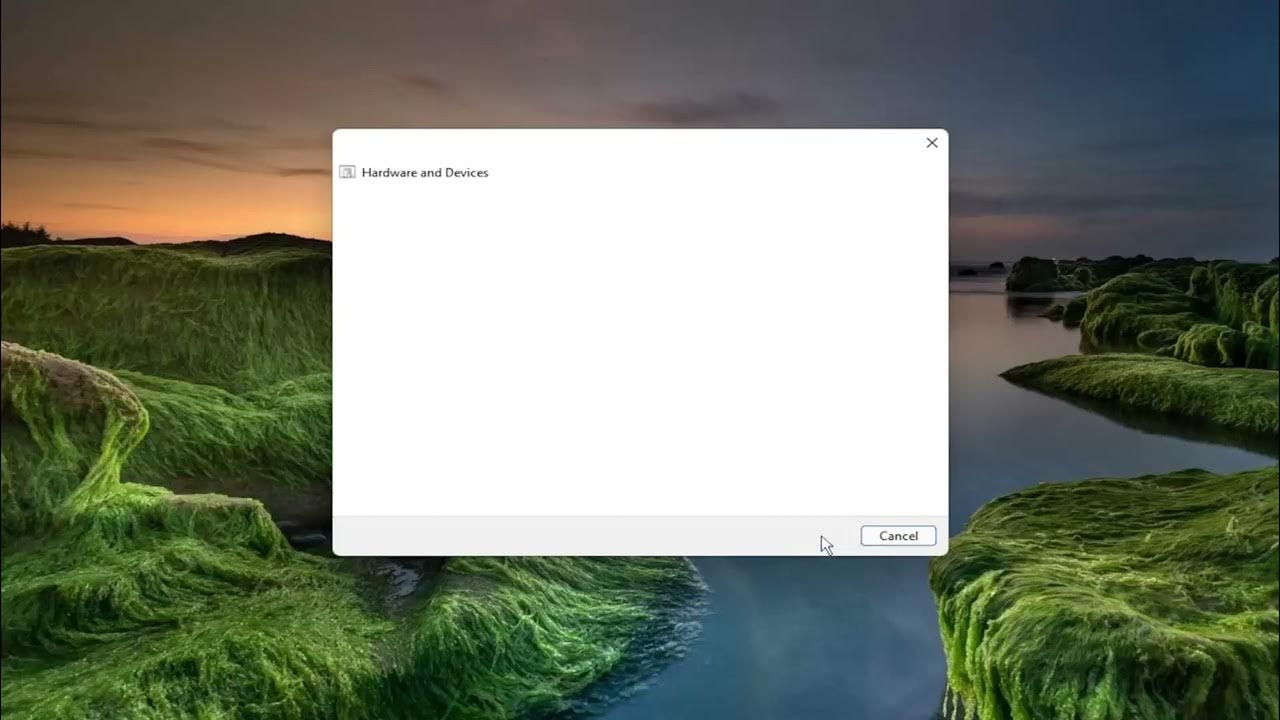 Fix unknown usb device descriptor request failed error on windows 11 