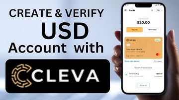 CREAT a working USD Account in Nigeria using your phone,Cleva App step by step guide #cleva #paypal