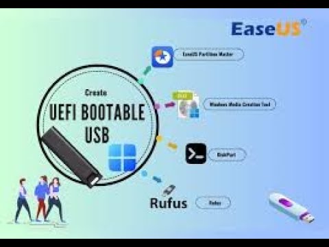 How to Create UEFI Bootable Windows 10 USB - YouTube