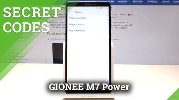 SECRET CODES for GIONEE M7 Power - Secret Menu / Hidden Mode