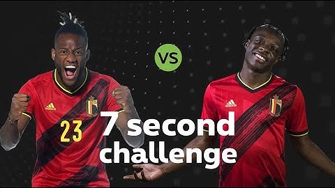 7 Second Challenge : Michy Batshuayi 🆚 Jérémy Doku