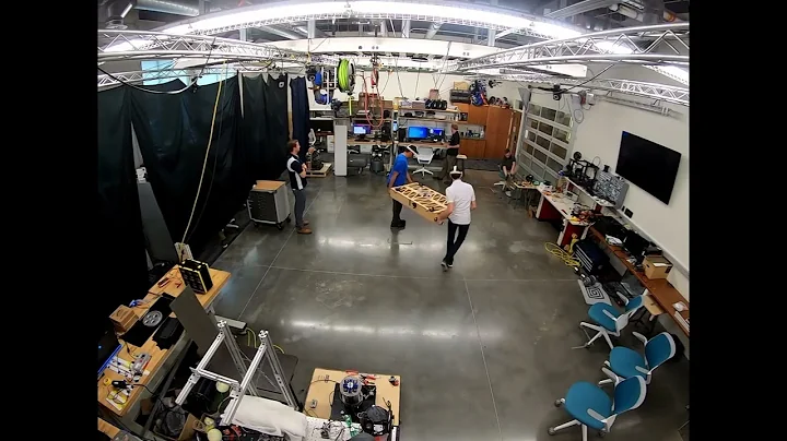 Human-human Co-manipulation Overhead Perspective