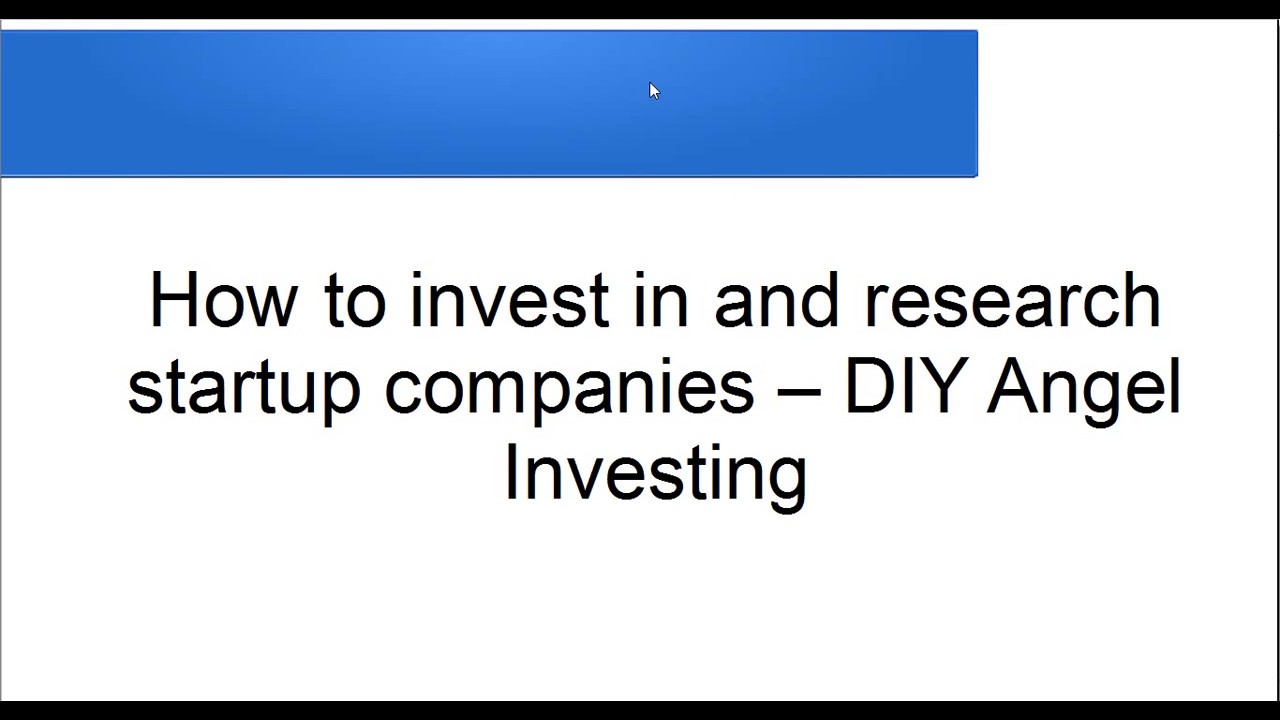 Equity Crowdfunding - How to invest in and research Startups as a non-accredited Investor