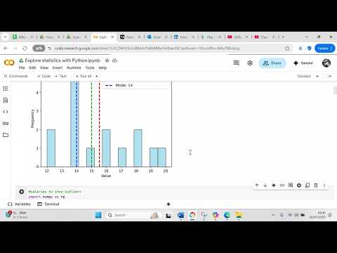Calculate measure of central tendency using Python