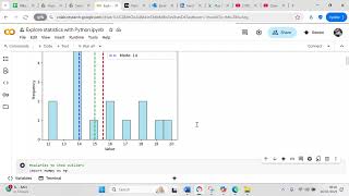 Calculate measure of central tendency using Python