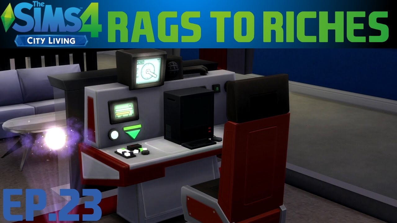 The Sims 4 City Living Rags To Riches Challenge Ep 23 Mission