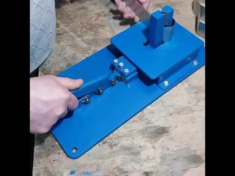 Гибочный станок для полосы - YouTube