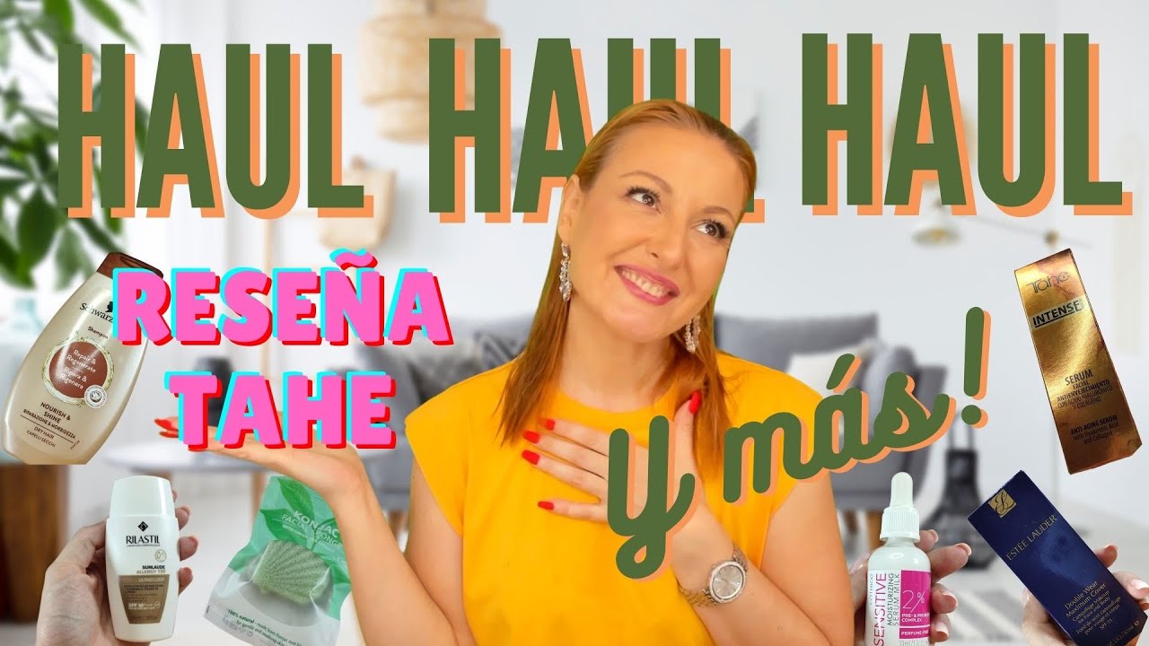 COMPRAS LOW COST Y ALTA GAMA + MI SINCERA OPINIÓN SOBRE TAHE EN CUIDADO FACIAL