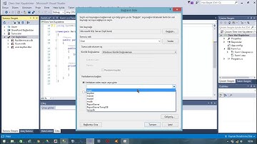SQL  VERİTABANI İLE VERİ KAYDETME