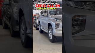 2025 Montero Glx Mt Zero All-In Down 270K Cash Discount With Upgrades But No Price Increase