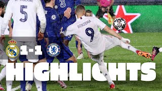 AMAZING Benzema goal! | Real Madrid 1-1 Chelsea | HIGHLIGHTS (UCL)