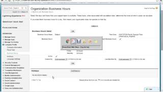 Salesforce  Organization Setup