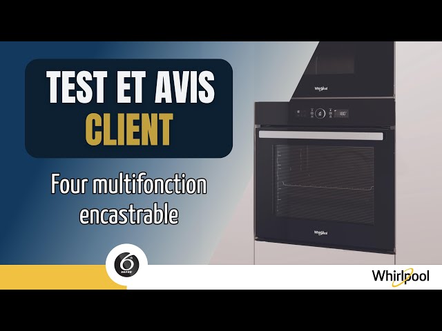 Whirlpool Four Pyrolyse Encastrable Blanc 73l Multifonction 6ème