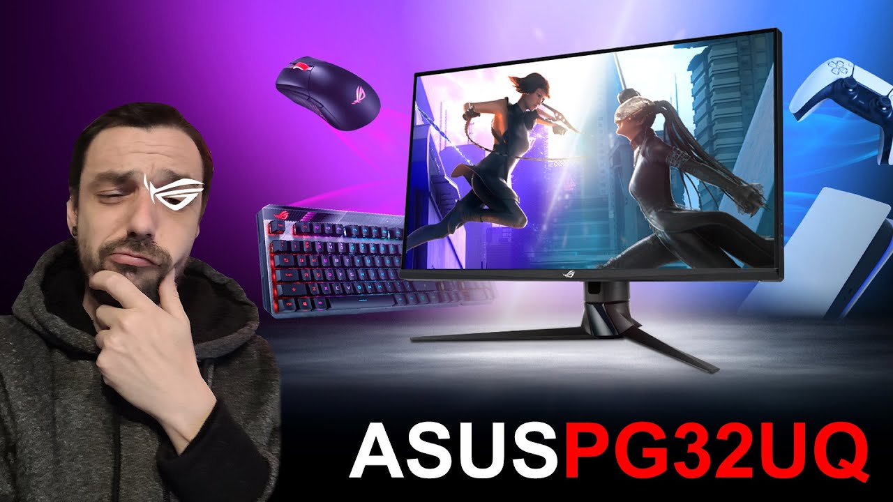 ECRAN GAMING ASUS 32 POUCES LED - ROG STRIX XG32UQ /4K / 160HZ / HDR600  /FREESYNC PRO - GSYNC -DP / HDMI 2.1 / USB 3.0