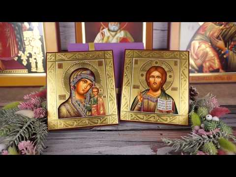 Венчальные иконы рукописные