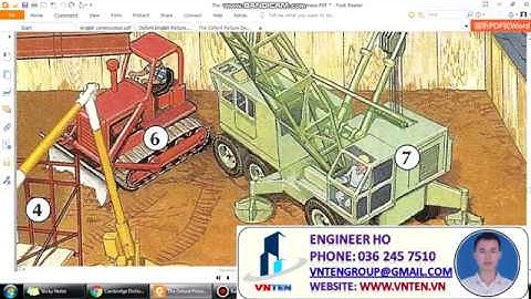 Learn Construction English | Equipments and Tools | Vnten Engineer Ho | Học Tiếng Anh Xây Dựng