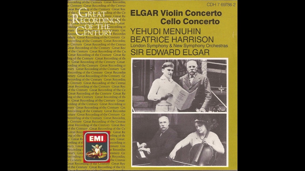 Edward Elgar: Violin Concerto, Cello Concerto - Yehudi Menuhin