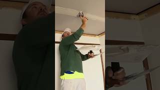 How taping drywall is done by skimming over fibafuse