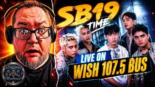 SB19 - Time (LIVE on Wish 107.5 Bus) First Time Reaction!!