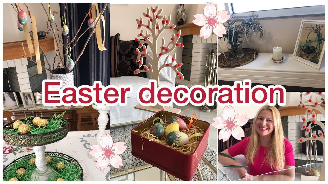 Πασχαλινη διακοσμηση καθιστικού  & κουζίνας/ Tips & diys για οικονομικές λυσεις /Katerina’s diaries