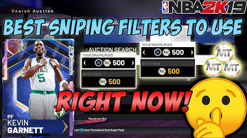 NBA 2K19 MYTEAM - HOW TO MAKE MT RIGHT NOW!! UNCOMMON FILTERS!