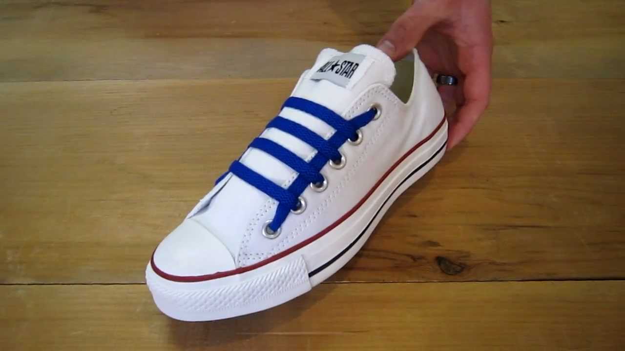 ladder lacing shoes