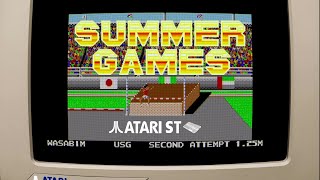 Summer Games I & II - Atari ST (1992) longplay