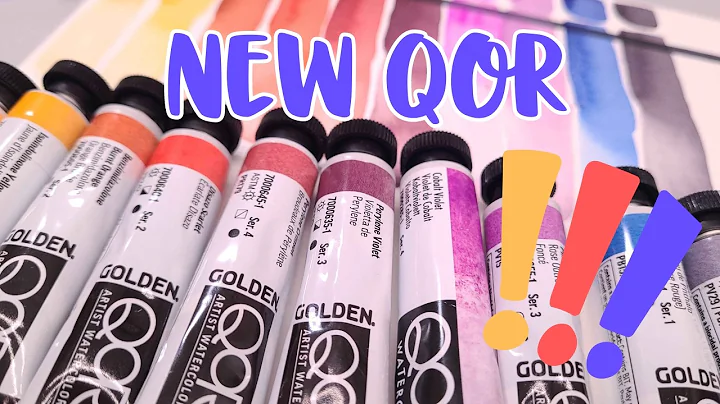 Introducing Stunning New Paint Colors From Qor Watercolor!